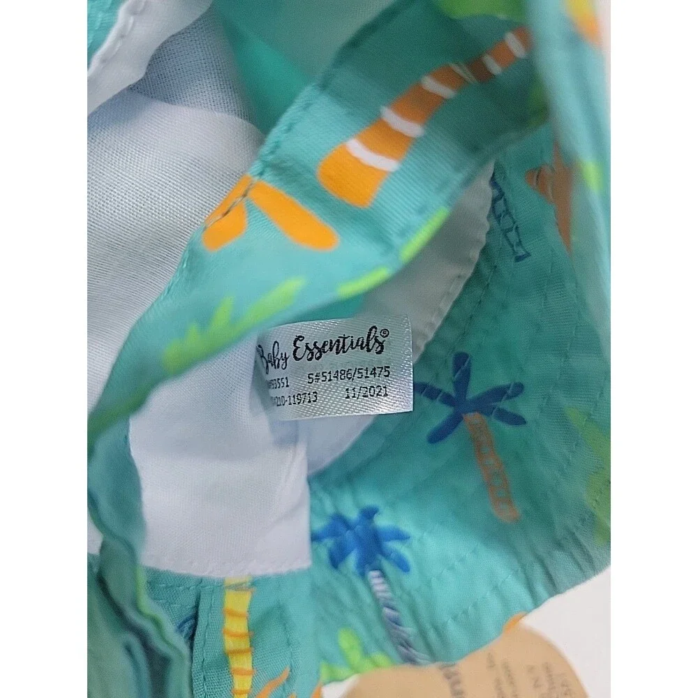 Baby Essentials BABY BOY BEACH Sun HAT 0-12 MONTHS‎ NWT